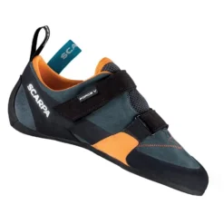 Scarpa Force V Climbing Shoe - Mangrove/papaya