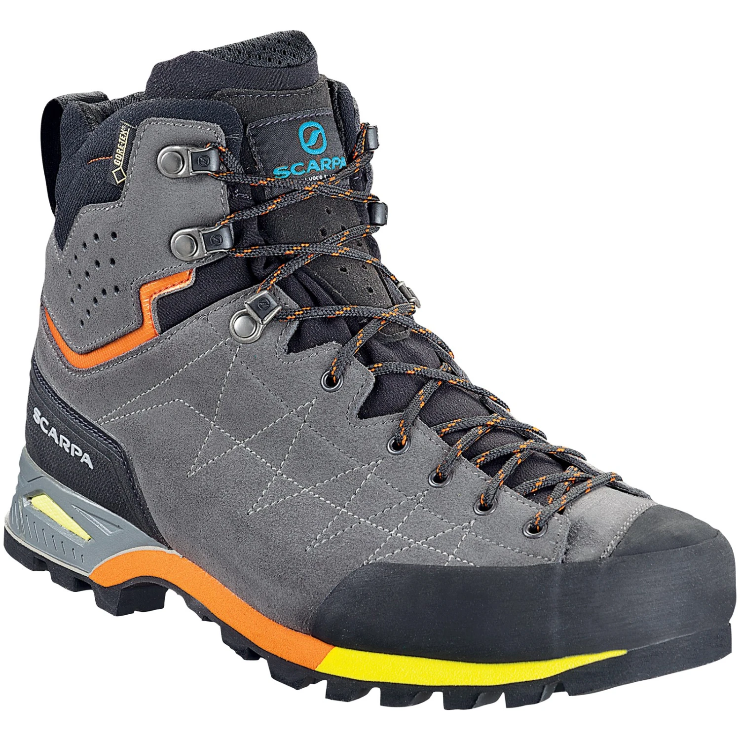 Scarpa Zodiac Plus GTX Alpine Shoe - Shark 1 Scarpa Zodiac Plus GTX Alpine Shoe - Shark