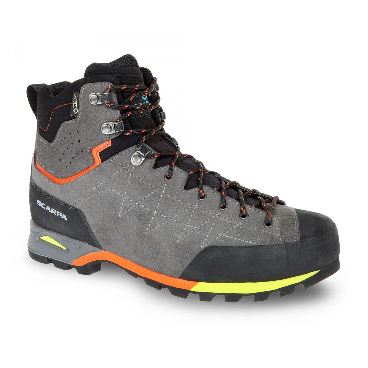 Scarpa Zodiac Plus GTX Alpine Shoe - Shark 4 Scarpa Zodiac Plus GTX Alpine Shoe - Shark - Image 4