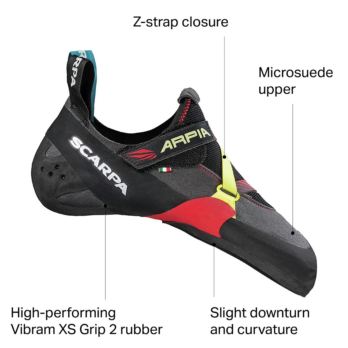 Scarpa Arpia Climbing Shoe 2 Scarpa Arpia Climbing Shoe - Image 2