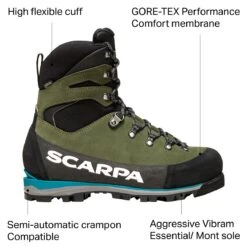 Scarpa Grand Dru GTX Mountaineering Boot - Men's 12 Scarpa Grand Dru GTX Mountaineering Boot - Men's -Scarpa Outdoor Deals Store FO D13
