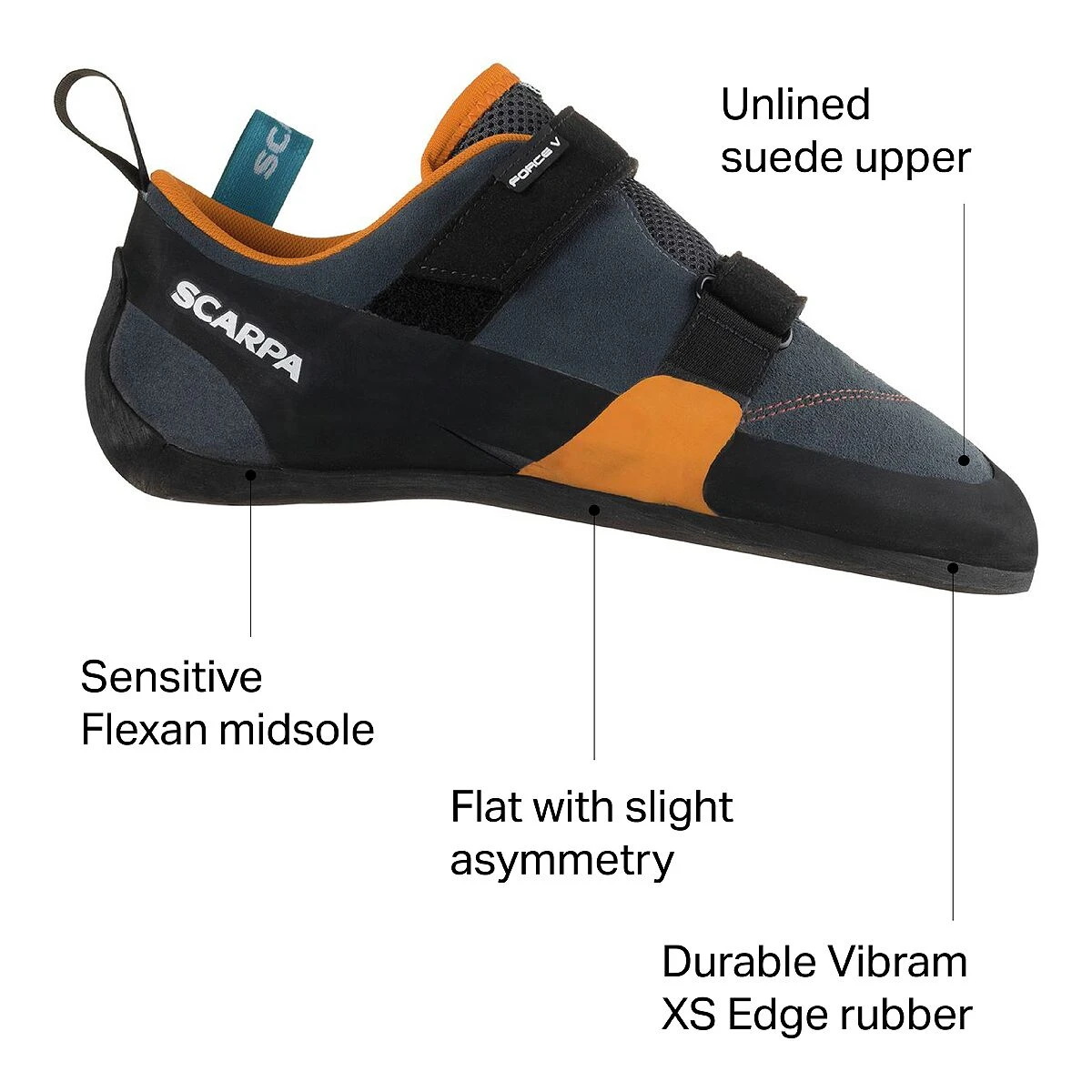 Scarpa Force V Climbing Shoe 2 Scarpa Force V Climbing Shoe - Image 2