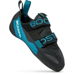 Scarpa Boostic Climbing Shoes - Black/azure -Scarpa Outdoor Deals Store scarpa 70071 boostic black azure 02 984847
