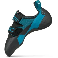 Scarpa Boostic Climbing Shoes - Black/azure -Scarpa Outdoor Deals Store scarpa 70071 boostic black azure 04 984849