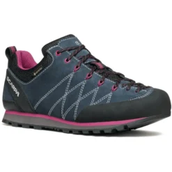 Scarpa Crux GTX Women's Approach Shoes - Ombre Blue/cherry