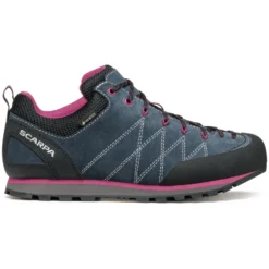 Scarpa Crux GTX Women's Approach Shoes - Ombre Blue/cherry -Scarpa Outdoor Deals Store scarpa crux gtx women approach shoes ombre blue cherry 4 1441595