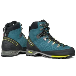 Scarpa Marmolada Pro HD Shoe - Lake Blue/lime -Scarpa Outdoor Deals Store scarpa marmelado pro hd lake blue lime 07 824299