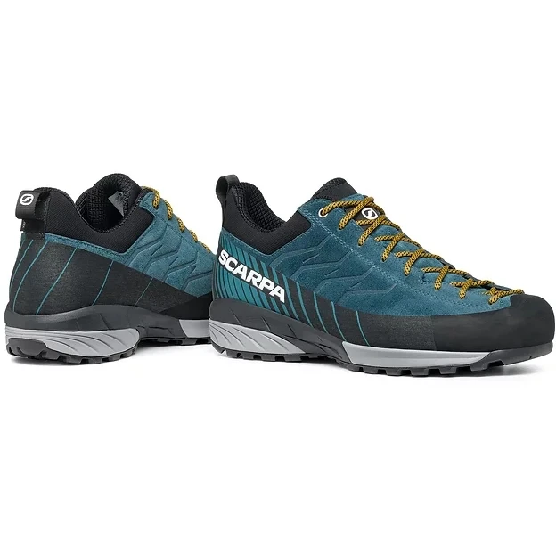 Scarpa Mescalito GTX Approach Shoes - Petrol 5 Scarpa Mescalito GTX Approach Shoes - Petrol - Image 5