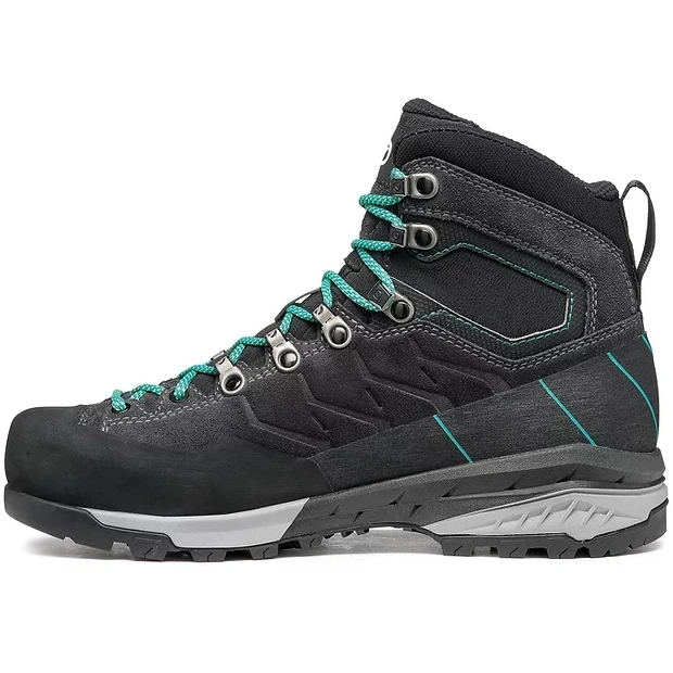 Scarpa Mescalito TRK GTX Women's Shoes - Dark Anthracite/tropical Green 6 Scarpa Mescalito TRK GTX Women's Shoes - Dark Anthracite/tropical Green - Image 6