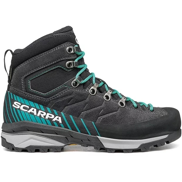 Scarpa Mescalito TRK GTX Women's Shoes - Dark Anthracite/tropical Green 7 Scarpa Mescalito TRK GTX Women's Shoes - Dark Anthracite/tropical Green - Image 7