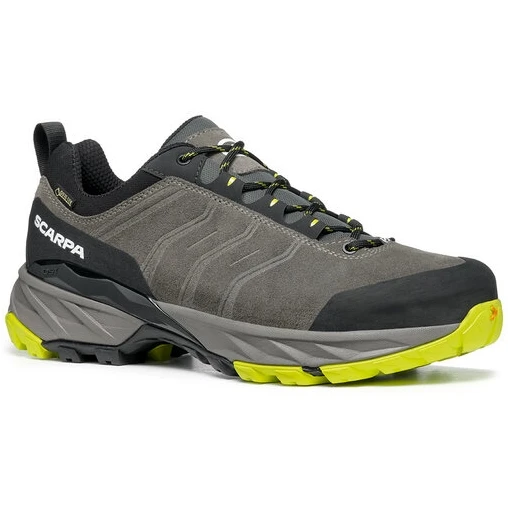 Scarpa Rush Trail GTX Hiking Shoes - Titanium /lime 1 Scarpa Rush Trail GTX Hiking Shoes - Titanium /lime
