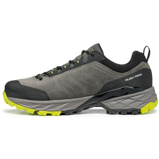 Scarpa Rush Trail GTX Hiking Shoes - Titanium /lime 6 Scarpa Rush Trail GTX Hiking Shoes - Titanium /lime - Image 6