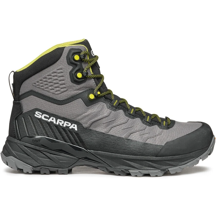 Scarpa Rush TRK LT GTX Hiking Shoes - Gray/lime 7 Scarpa Rush TRK LT GTX Hiking Shoes - Gray/lime - Image 7