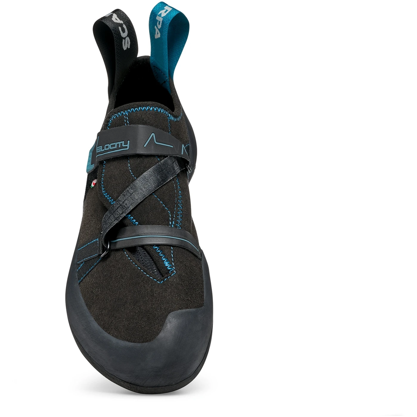 Scarpa Velocity Climbing Shoes - Black/ottanio 2 Scarpa Velocity Climbing Shoes - Black/ottanio - Image 2